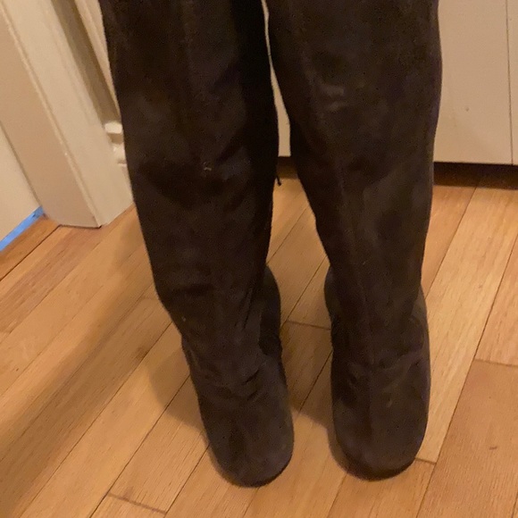 Like NEW B2 brown suede boots 38 - Picture 4 of 5